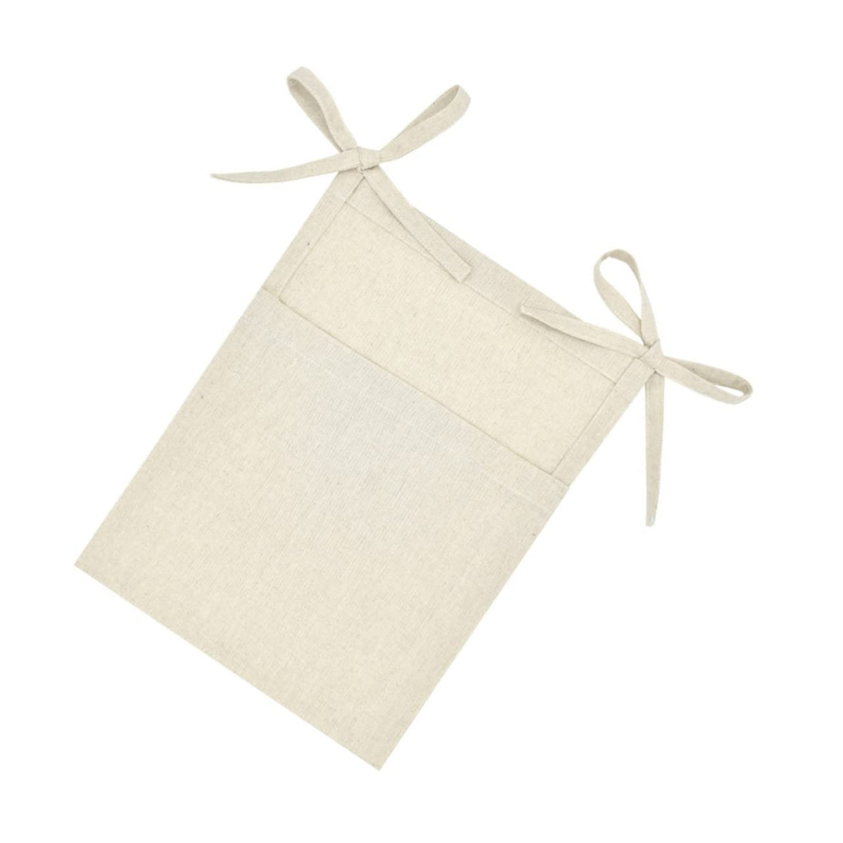Luxshiny MultiFunctional Bedside Hanging Storage Bag for Toys and Diapers Linen Organizer Single Compartment for Nursery and To