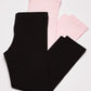 The Children'S Place Baby Girls And Toddler Girls Leggings,Black/Shell 2 Pack,9-12Mos