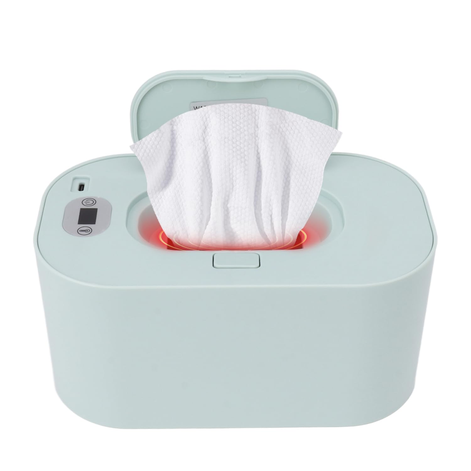 Baby Wipe Warmer 5V USB Constant Temperature 5 Modes Adjustable Wipe Heater Temperature Adjustment Warm Keeper Dispenser for Bab
