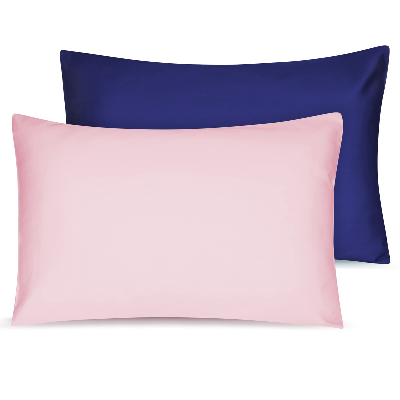 Soft Organic Cotton Toddler Pillowcases 14 X 20 Inches, Fit 13 X 18, 14 X 19 Pillows, Smooth Pearl Cotton Baby Pillowcases With