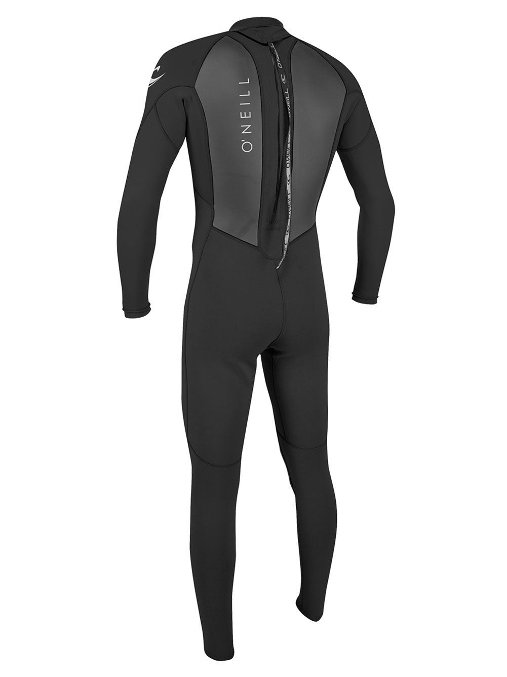 ONeill Mens Reactor-2 32mm Back Zip Full Wetsuit, BlackBlack, 3XL