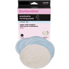 Bamboobies Overnight Nursing Pads, Ultra-Soft Velour, Reusable and Washable for Nightly Use, Leak-Proof Pads for Breastfeeding, 