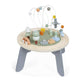 Janod J04402 Sweet Cocoon Wooden Activity Multi-Play Table Toddlers - Fine Motor Development - Non-Slip Feet - Water Painted and