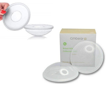 Finever Breast Milk Leak Collection Shell Nursing Mom For Breastfeeding Nipple Cups (4Pack)