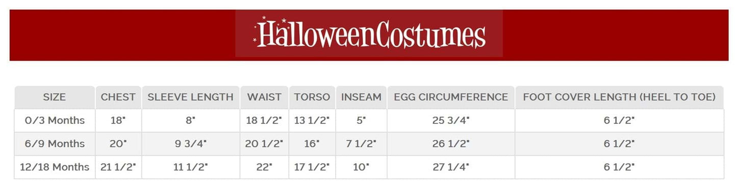 Fun Costumes Adorable Infant Hatching Chicken Costume - Ultimate Comfort & Egg-Ceptional Detailing 12/18 Months