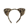 Zoonai Cute Cat Ears Headband Halloween Christmas Cosplay Party Costume Hair Accessory For Girls (Leopard)