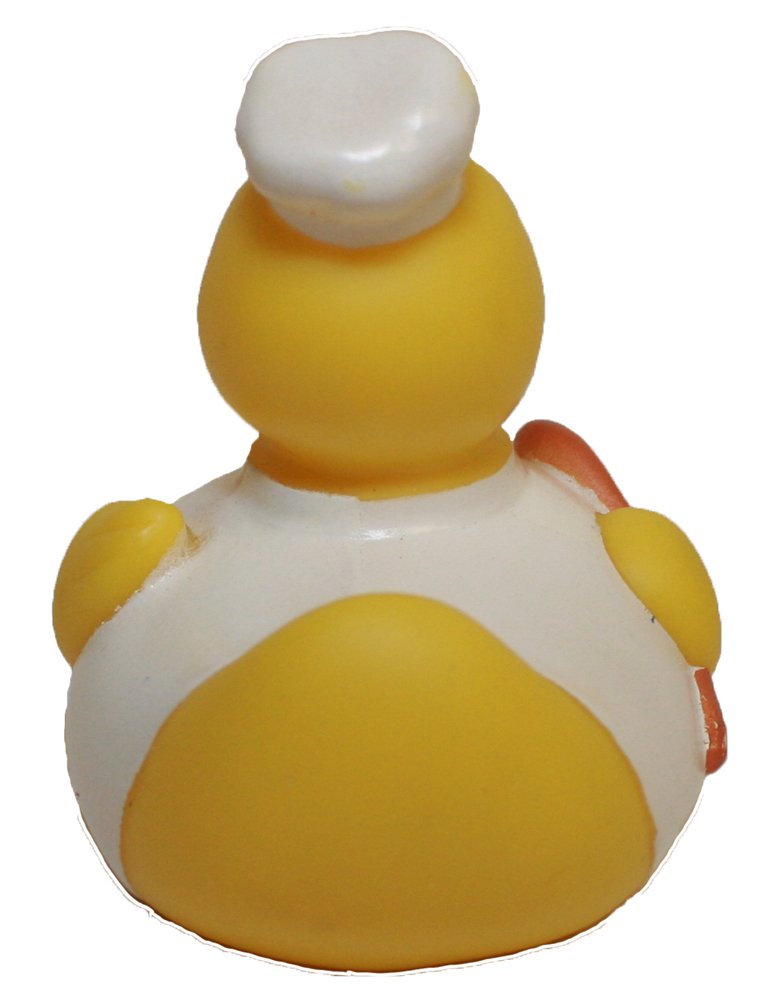 Rubber Duck Master Chef, Brand Rubber Duckies That Float Upright, Rubber Bath Toy Cooking Career Chef Rubber Ducky Birthday Part