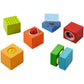 HABA Fun with Sounds Wooden Discovery Blocks with Acoustic Sounds (Made in Germany), 1-2 Years, 6 pieces