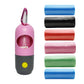 Amso Portable Disposable Baby Diaper Nappy Garbage Bag With Led Flashlight ((1 Capsul And 7 Multi Color Garbage Roll))