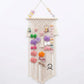 Macrame Kn0Ts Hair Bow Holder Hair Clips Hanger Headband Storage Organizer Fringe Boho Wall Decor Bow Organizer For Baby Girls R