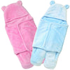 First Kick Baby Blankets Newborn Combo Pack of Wearable Wrapper Durable Fleece Polyester Cum Baby Blanket for Baby Boys and Baby