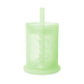 Olababy Silicone Training Cup With Straw Lid  Babies Water Drinking Cup  6+ Mo Infant To 12-18 Months Toddler  Sippy Cup For Kid