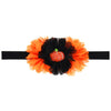 ZOONAI Baby Girl Toddler Halloween Pumpkin Hair Band Infant Hair Band Accessories (A)