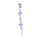 Nuby Pacifinder Silicone Pacifier Clip - Baby Pacifier Holder Clip With Convenient Hook Loop - Bowtie