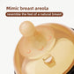 Thyseed Bottles For Breastfed Baby Who Refuses Bottle Toddler Breastlike Breastfeeding Ppsu Bottle That Looks Like A Breast 10Oz