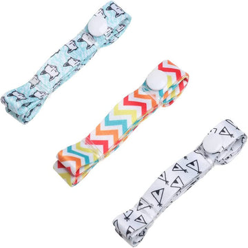 Yehveh 3 Pack Sippy Cup Strap Holder Stroller Universal Hanger Leash Organizer Anti-Throw Drop Toy Handle Snap On Chain For Todd