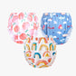 Teeny Weeny Reusable Adjustable Swim Diaper Combo  Pack Of 3 Printed Underpants For Infant Boys & Girls | L | Color 28