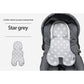 Manito Clean Infant Carseat 3D Mesh Seat Pad/Cushion/Liner (Star Grey)