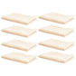 TOYANDONA 8Pcs Baby Saliva Towel Cotton Burp Cloths Washcloth Water Absorption Wiper Bath Hand Face Towel for Baby Infant Childr