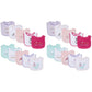 Luvable Friends Unisex Baby Cotton Drooler Bibs With Fiber Filling, Unicorns And Mermaids, One Size