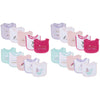 Luvable Friends Unisex Baby Cotton Drooler Bibs With Fiber Filling, Unicorns And Mermaids, One Size
