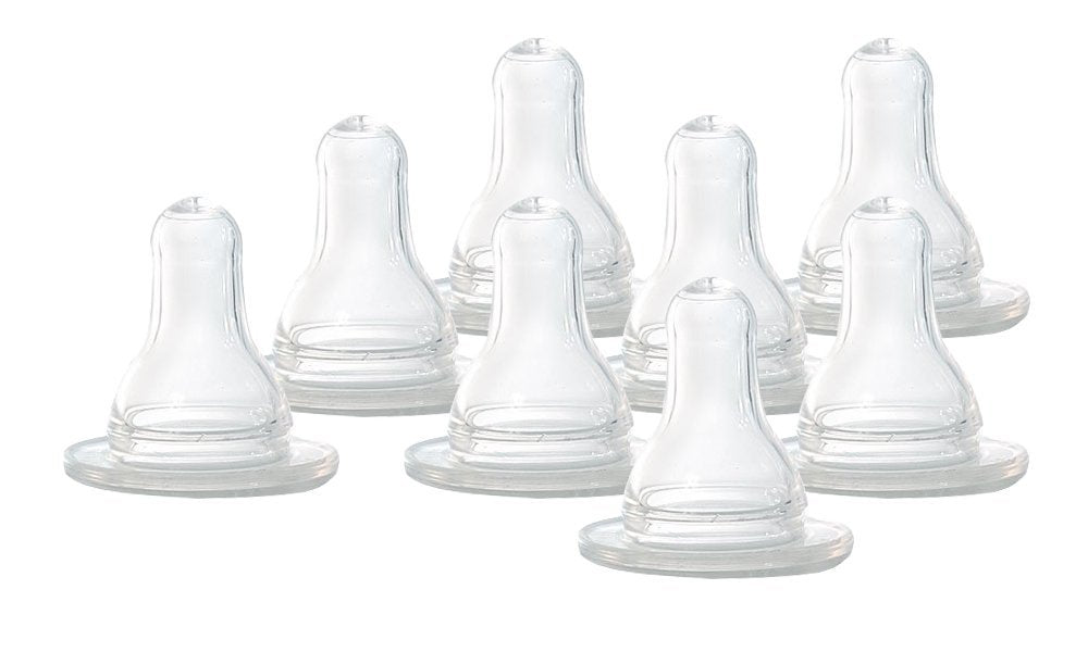 Evenflo Classic Nipples, Slow Flow 0-3 Months 4 Ea (Pack Of 2)