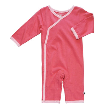 Baby Soy All-Natural Kimono Onepiece Color: Blossom Size: 0-3 Months