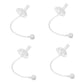 MOBUTOFU Replacement Straw for Baby Drinking Bottle Wide Mouth Straw Cup for Boys and Girls