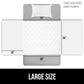 Gorilla Grip Washable Toddler Mattress Incontinence Pads, Reusable Waterproof Bed Underpads, Absorbent Leak Proof, 36X74 Saddle