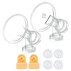 29 Mm 2Xone-Piece Breastshield W/Valve And Membrane Compatible With Medela Breast Pumps; Made By Maymom