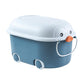 Baby Bucket Multipurpose Storage Box with Wheels | Childrens Toy Storage Box | Pulley Plastic Case Storage Container(29.5 x 23