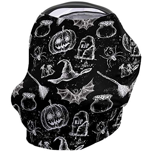 Nursing Cover For Breastfeeding Scarf Super Soft Cotton Multi Use For Baby Car Covers Canopy Shopping Cart Cover Blanket Strolle