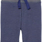 Hudson Baby Unisex Baby Cotton Pants And Leggings Charcoal Stripe, 12-18 Months
