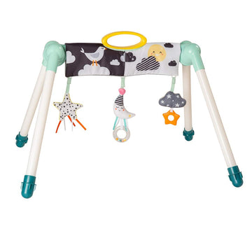 Taf Toys Mini Moon Take-to-Play Baby Activity Gym | Newborn All Time Entertainment, Double Sided for 2 Developmental Stages, Fol