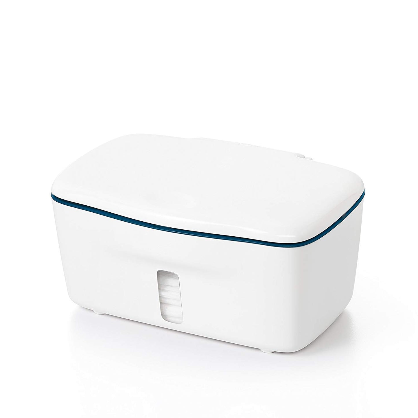 Oxo Tot Perfect Pull Baby Wipes Dispenser, Navy - Set Of 2 Diaper Wipe Holders