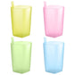 Sippy Cup 4Pcs Toddler Sip Cups With Built In Straw Kids Drink Cups With Straws