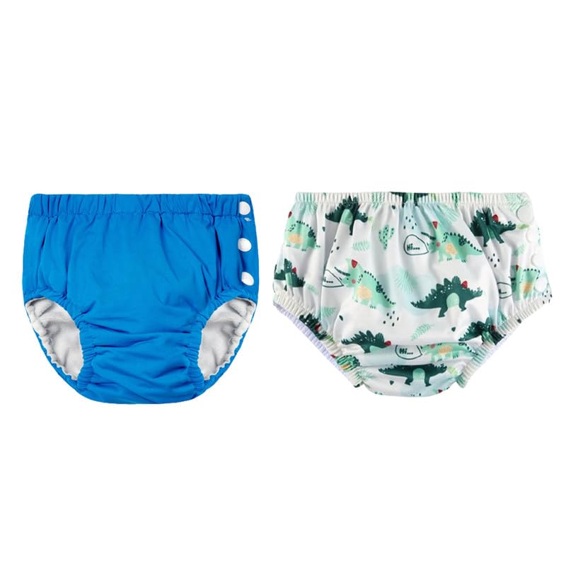 Ineffable Reusable Swim Diaper Pants | Unisex Baby Swimwear | Adjustable & LeakProof | 036 Months | Color 21