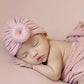 Insowni 8 Pack Solid Ball Donut Nursery Hospital Turban Hat Cap Beanie Bonnet For Baby Girls Toddlers Newborns Infants