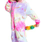 Newplush Kids Animal Cosplay Costumes Pajamas Christmas Children Galaxy Unicorn Onesie Birthday Gifts(2-4 Years)