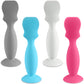 4 Pack Baby Diaper Cream Brush, Diaper Cream Spatula Applicator Silicone Baby Butt Paste Spatula For Babies, Newborn (Blue,Pink,