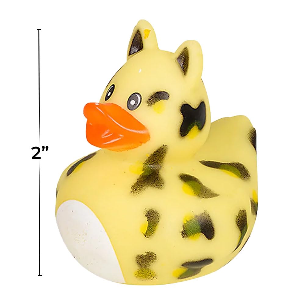Rhode Island Novelty 2 Zoo Animal Rubber Duckies