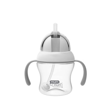 Mum To Mum Leak-Proof Easy-Drinking Space Robot Straw Cups 5Oz For 6+ Months, 2 Pack, Mm202A