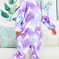 Newplush Unisex Children Unicorn Pyjamas Halloween Kids Onesie Costume (2 Yeras Older, Purple Night)