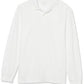 The Children'S Place Baby Boys And Toddler Boys Long Sleeve Pique Polo, White, 2T
