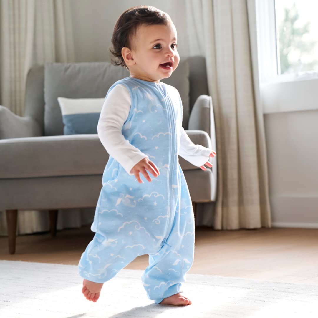 HALO Sleepsack Toddler Sleeping Bag, 100% Cotton Wearable Blanket, TOG 0.5, Dragons, 2T
