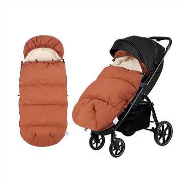 Waterproof Thickened Universal Stroller Blanket - Baby/Toddler Stroller Footmuff, Sleeping Bag&Bunting, Cold-Weather Winter Cove