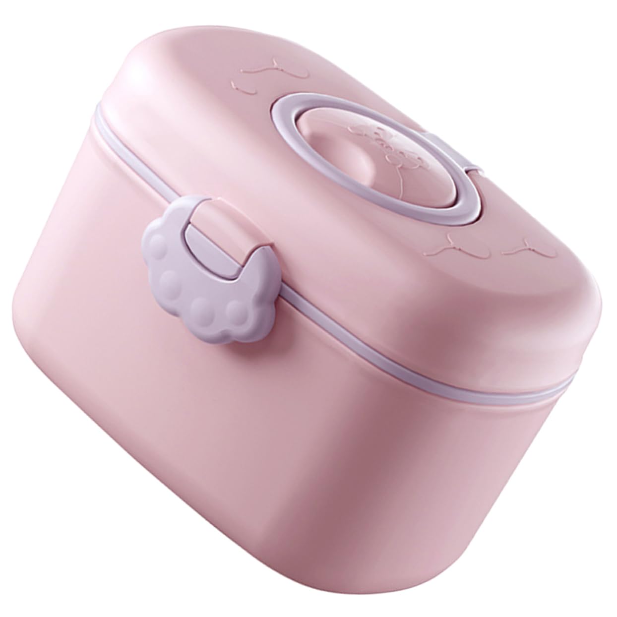 VICASKY Portable Formula Dispenser Sealed and Milk Powder Container for On The Go Use Cute Design for Snacks and Food Storage