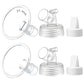Maymom Myfit Flange Set 21Mm Shield Widemouth Connector Duckbill Compatible W Spectra S2 Spectra S1 Pump Not Original Spectra S2