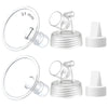 Maymom Myfit Flange Set 21Mm Shield Widemouth Connector Duckbill Compatible W Spectra S2 Spectra S1 Pump Not Original Spectra S2