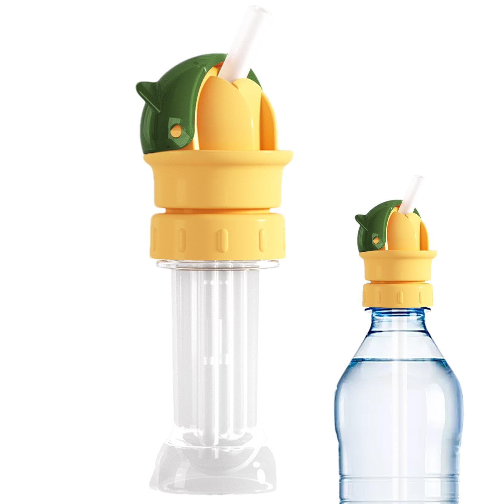 Water Bottle Top Adapter - Water Bottle Tops for Children | Water Bottle Spout Adapter with Straw | Silicone Bottles Top Spout A